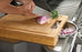 Napoleon Pro Cutting Board with Stainless steel bowls 70012