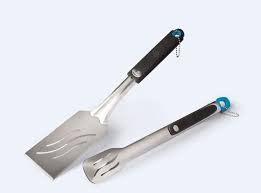 Napoleon 2 Pieces Toolset; Extra Long Spatula, Tongs 70032 (N)