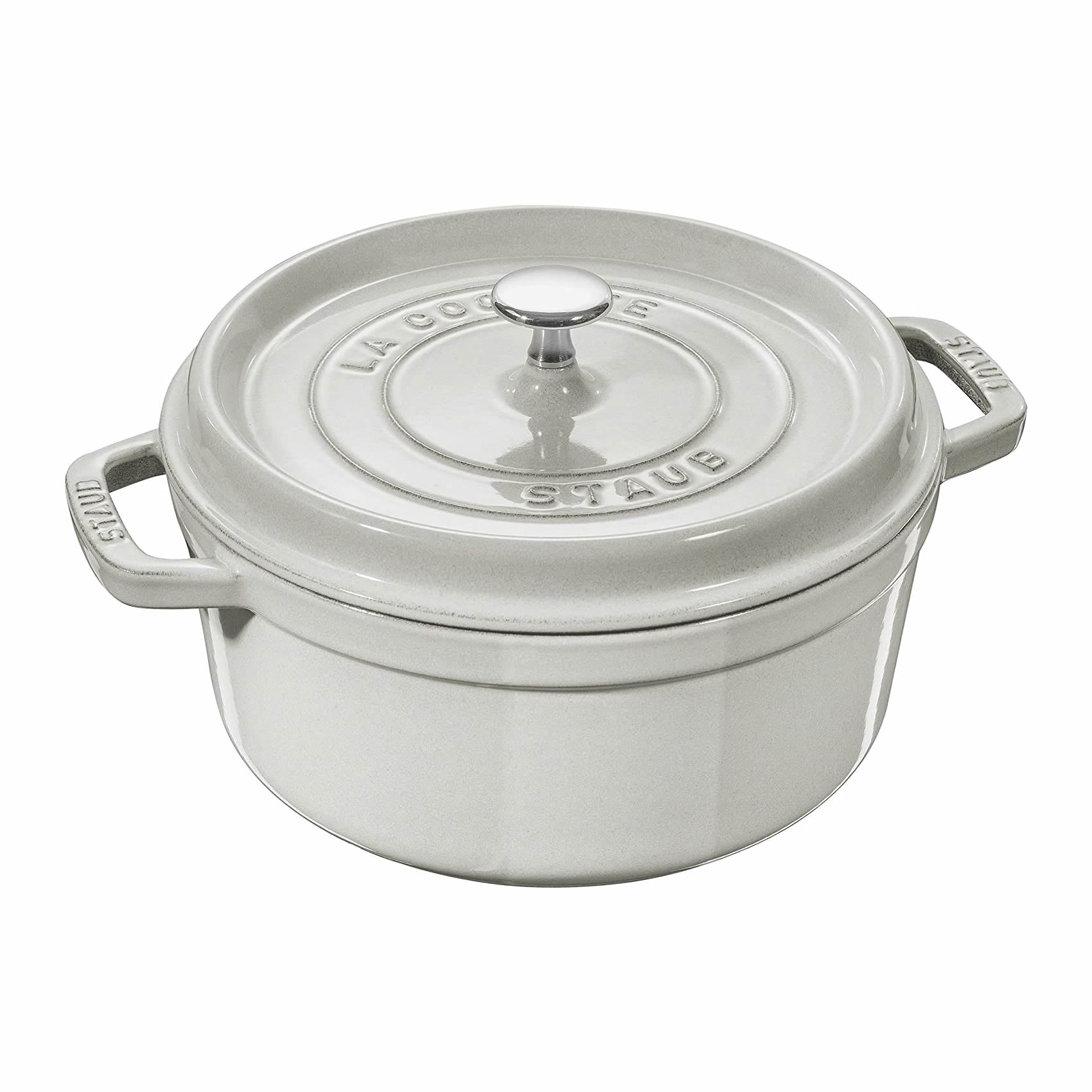 Staub Cast Iron Round Cocotte 24cm / 4qt, COLORES VARIADOS