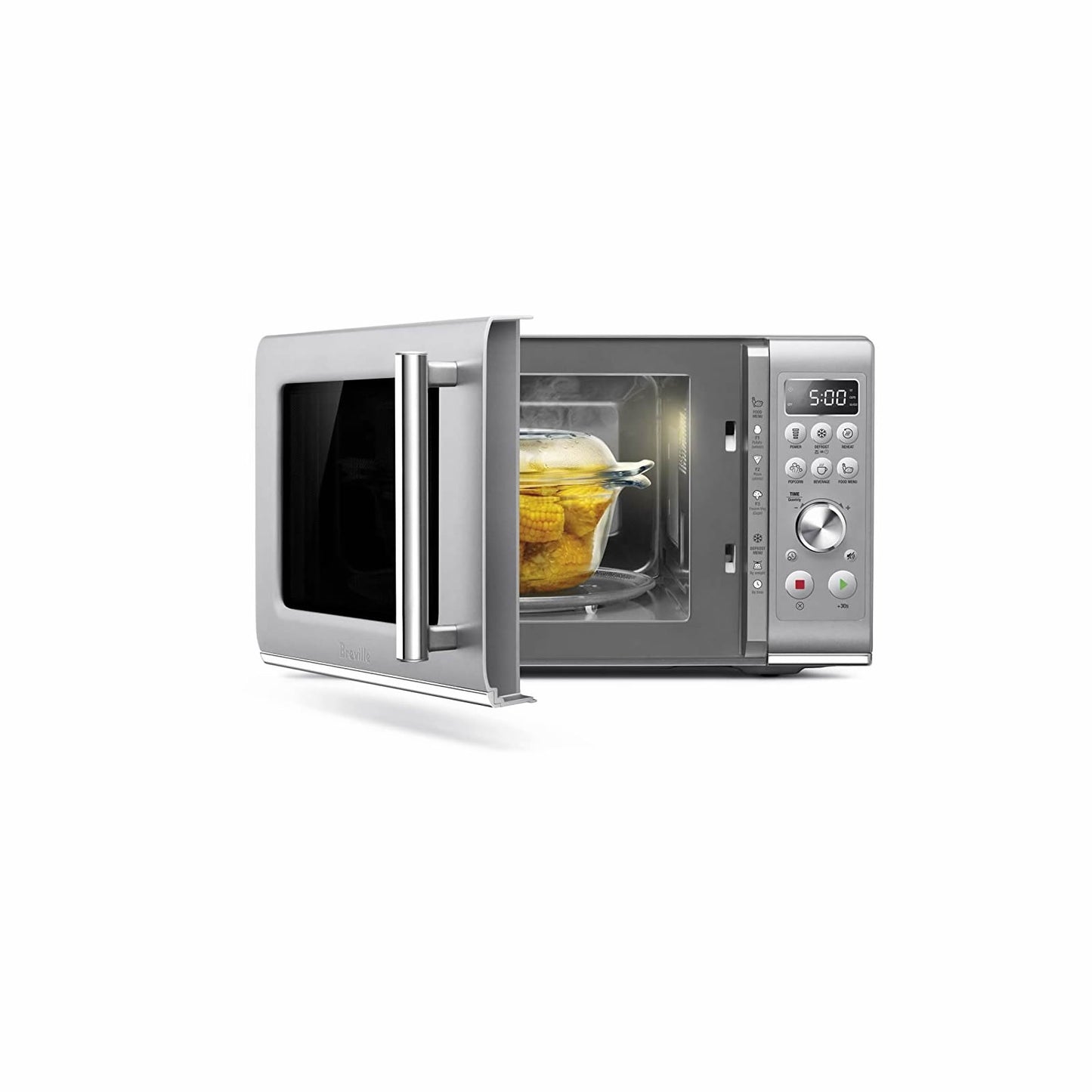 Breville Microwaves The Compact Wave™ Soft Close BMO650SIL1BUC1