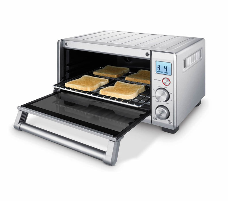 Breville Oven Toaster, Small -  Horno inteligente y compacto de acero inoxidable BOV650XL