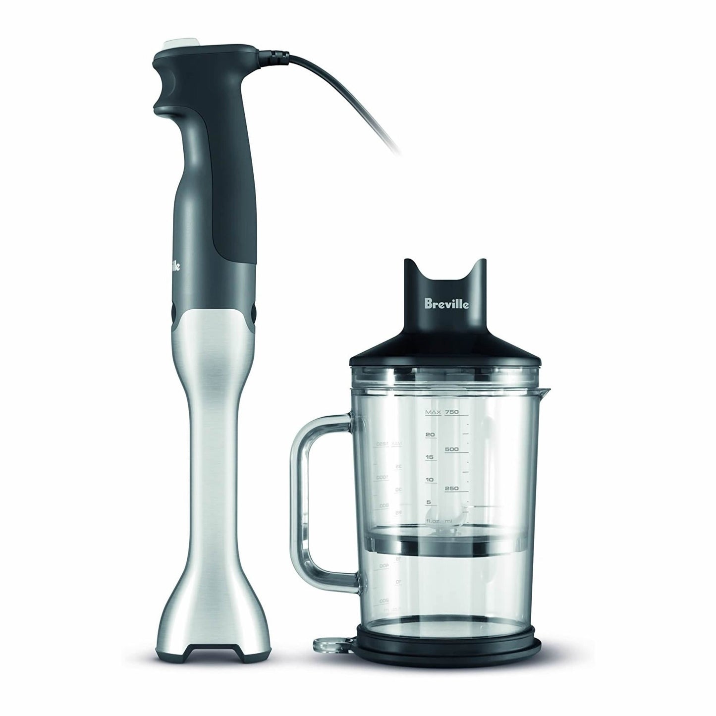 Breville Control Grip Immersion Blender - Licuadora de inmersión BSB510XL