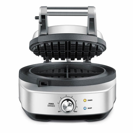 Breville Round Waffle, Waffle Maker, Brushed Stainless Steel BWM520XL