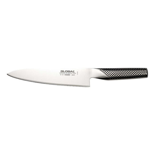 Global Oriental SANTOKU Knife, Fluted, 12 cm. GS-55