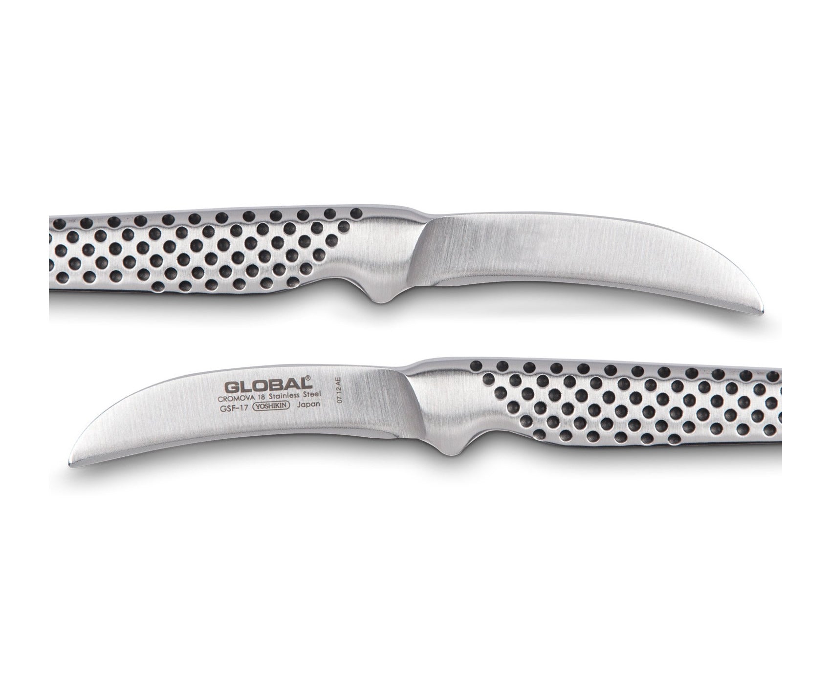 Global Cuchillo Pelador Curvo de 6cm, GSF-17