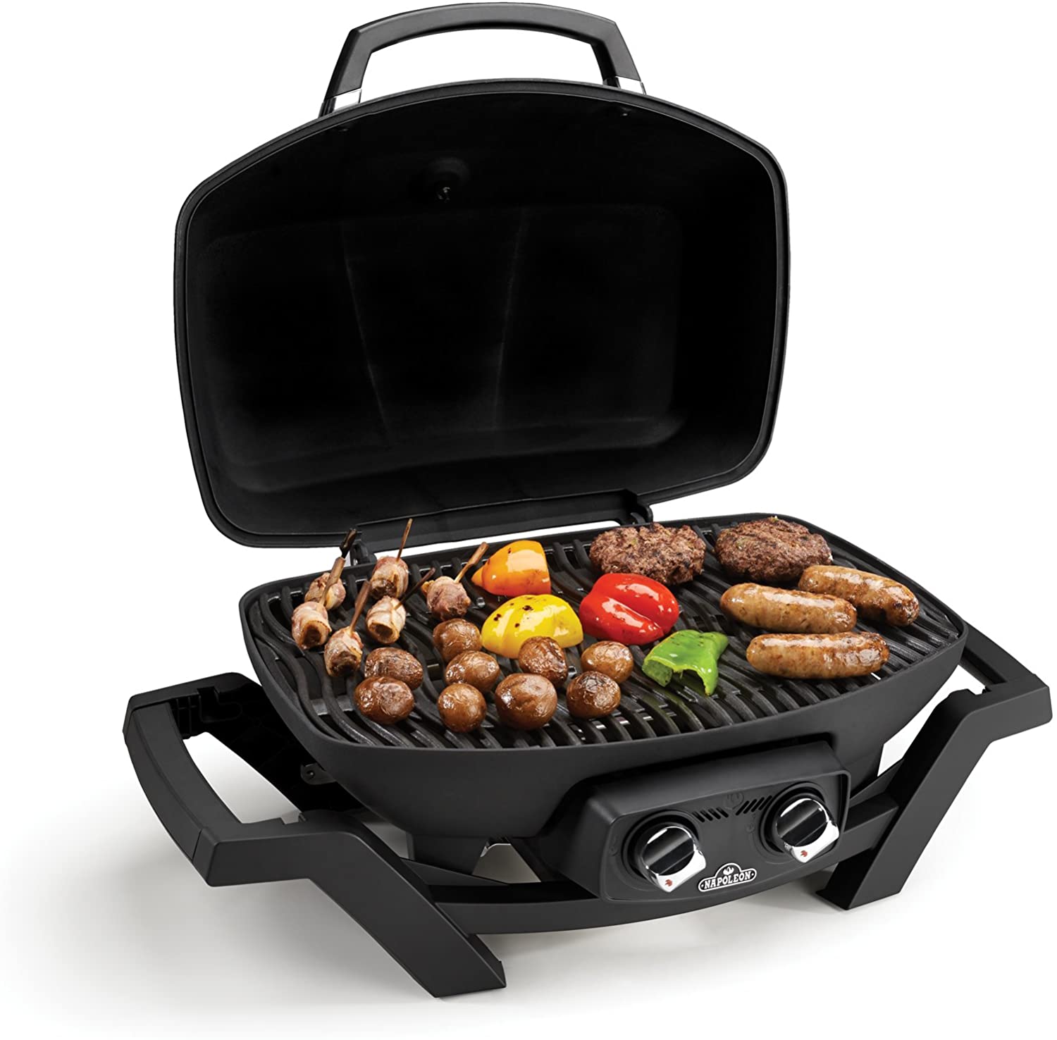 Napoleon Travel Q Series 30" Portable Gas Grill; Color: Black PRO285-BK
