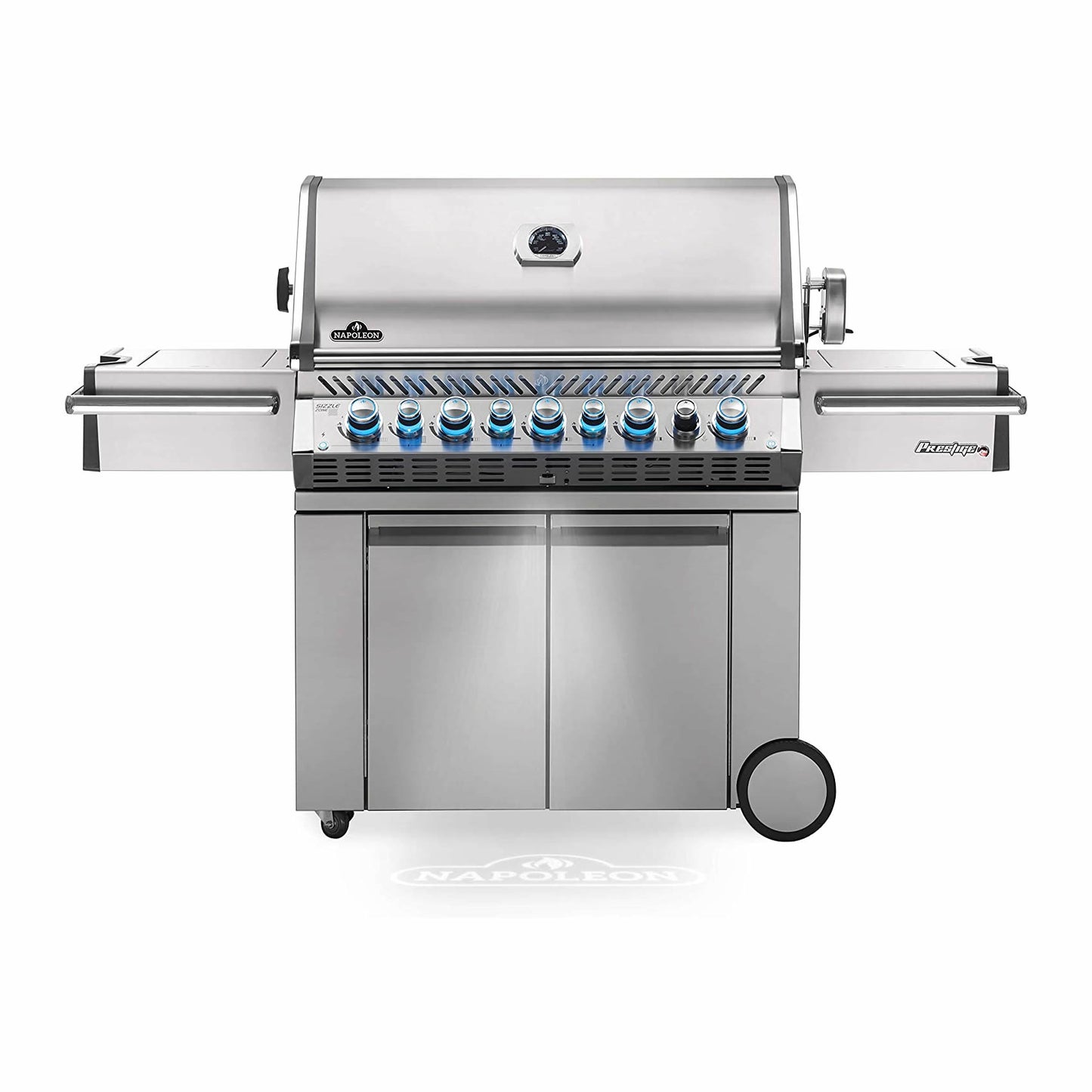 Napoleon Prestige PRO Series Freestanding Gas Grill; with Infrared Rear and Side Burner PRO665RSIB