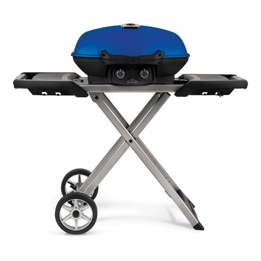 Napoleon Travel Q Series 44" Portable LP Gas Grill; Color: Blue TQ285X-BL